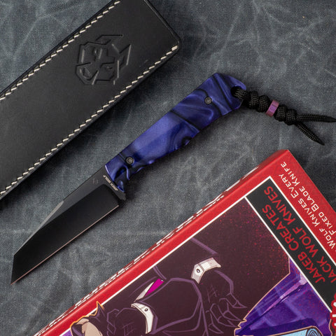 Jack Wolf COLLUSION - KIRINITE PURPLE WAVE BELT SATIN DLC