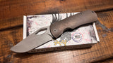 MCNEES KNIVES LITTLE DIXON ATOMIC BRONZE TI W/3.25" MAGNACUT