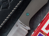 Jack Wolf COLLUSION - TITANIUM STRIPE HAND SATIN