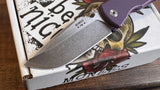 McNees PM Mac 2 (GEN 2) - 3" Smooth Purple / Satin Blade