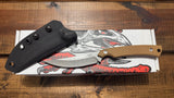 McNees Fowl Play Fixed Blade Coyote G10 w/Magnacut Blade