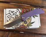 McNees PM Mac 2 (GEN 2) - 3" Smooth Purple / Satin Blade