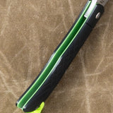 JACK WOLF TIMBER JACK - BLACK G10 CROSS HATCH 2