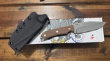 McNees AGENT Fixed Blade Natural Micarta w/ 3V Blade