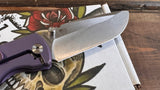McNees PM Mac 2 (GEN 2) - 3" Smooth Purple / Satin Blade