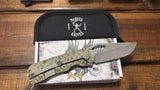 McNees Dixon Green/Blue Rock Grind w/ Magnacut (Free Knife Pouch)