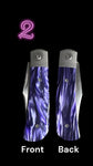 BENNY’S CLIP - KIRINITE COSMIC PURPLE HAND SATIN 2