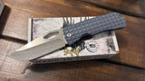 McNees Dixon w/ Blue Frag Titanium Handles & Satin MagnaCut