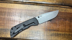 McNees Mac2 Blk Speedhole Drop Point w Black Hardware Gen 2