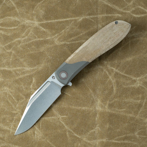 Jack Wolf SCUFFLE - GREEN LINEN MICARTA STONEWASH