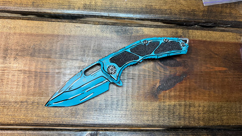 Heretic Knives MedusaBlue Handles w/ MagnaCut