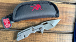 Attn2Detail Mark 1 Medium Satin Magnacut Blade / Hissatsu-Compound Grind/ Speedhole Blasted Stonewashed
