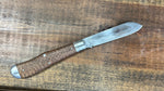 Tracy Larock Eureka Jack with coffee bag Micarta from shadetree (Made in TX)
