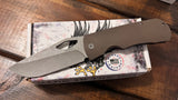McNees 3.75 DX Dixon Folding Knife Diamond Bronze Atomic Handle