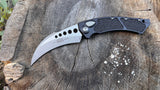 Microtech Hawk Auto Stonewash Standard (166-10)