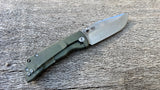 McNees PM Mac 2 (GEN 2) - 3" Smooth Green/Brz Anno / Satin Blade