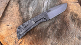 McNees MAC 2 3.5 Stonewash Rock Textured Handles (Free Knife Pouch)
