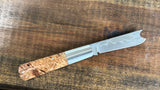 Tracy Larock "One arm" Barlow Amboyna burl (Made in TX)