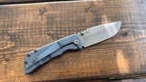 McNees PM Mac 2 (GEN 2) - 3" Smooth Blue Anno / Stonewash Blade