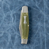 STOCKMAN - GREEN CANVAS MICARTA