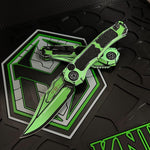 Heretic Wraith Auto Bowie Toxic Green Cel Shade