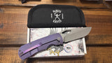 McNees Dixon Violet Diamond w/ SW Magnacut Blade (Free Knife Pouch)