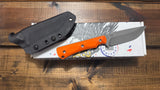 McNees Ridge Runner Fixed Blade Orange G10 w/ SW Magnacut Blade