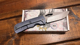 MCNEES KNIVES LITTLE DIXON ATOMIC Blue TI W/ 3.25" MAGNACUT