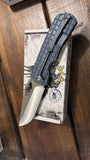McNees Dixon w/ Blue Frag Titanium Handles & Satin MagnaCut