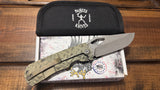 McNees Dixon Green/Bronze Rock Grind w/SW Magnacut Blade (Free Knife Pouch)