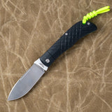 JACK WOLF TIMBER JACK - BLACK G10 CROSS HATCH 2