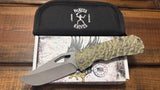 McNees Dixon Green/Blue Rock Grind w/ Magnacut (Free Knife Pouch)