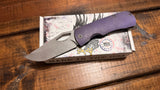 MCNEES KNIVES LITTLE DIXON ATOMIC VIOLET TI W/ 3.25" MAGNACUT