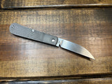 Jack Wolf Knives Laid Back Jack Slip Joint Knife Jigged Ti