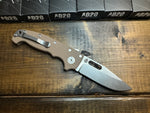 Demko Knives MG AD20S 20cv Clip Point Shark-Lock Knife Earth G10 (Limit 1 per household)