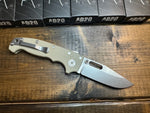 Demko Knives MG AD20S 20cv Clip Point Shark-Lock Knife Tan G10.   (Limit 1 per household)