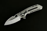 REATE KNIVES T6000 POCKET KNIFE TITANIUM HANDLE W/ ZIRCONIUM