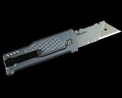 (Pre-Order Expected Early May)  Reate EXO-U Utility Blade - Silver Aluminum