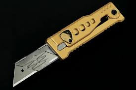 (Pre-Order Expected Early May)  Reate EXO-U Utility Blade - Yellow Aluminum