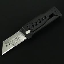(Pre-Order Expected Early May)  Reate EXO-U Utility Blade - Black Aluminum