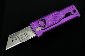 (Pre-Order Expected Early May)  Reate EXO-U Utility Blade - Purple Aluminum