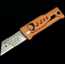 (Pre-Order Expected Early May)   Reate EXO-U Utility Blade - Orange Aluminum