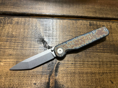 Rockwall Thumbstud Dark Matter Magnacut Tanto(only available at Blade Show 2023)