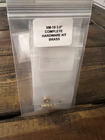 Rick Hinderer XM-18 3.0 Complete Brass Hardware kit