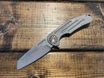 Curtiss Knives F3 Large Wharny Flipper Magnacut Ball Milled Flamed Hardware